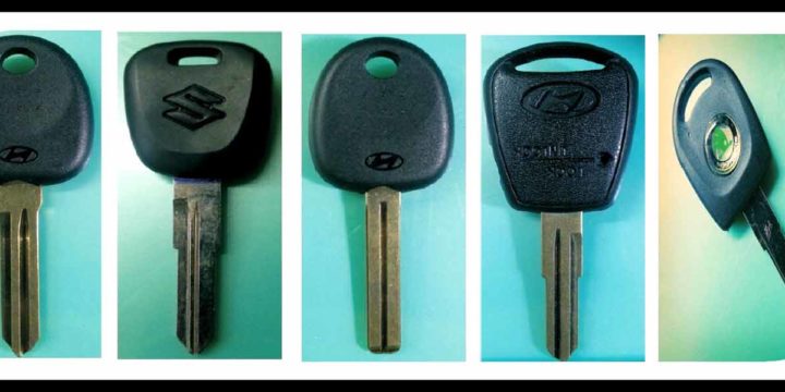 Vehicle and Immobiliser Keys